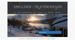 Desktop Screenshot of karolinen.se